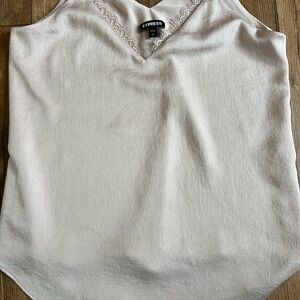 Express Women's Cream Camisole Top